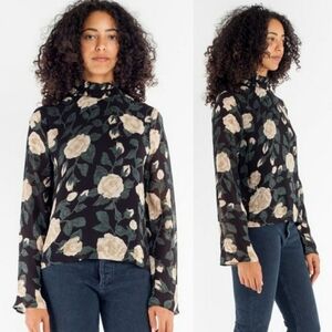 Ganni Carlton Georgette Blouse